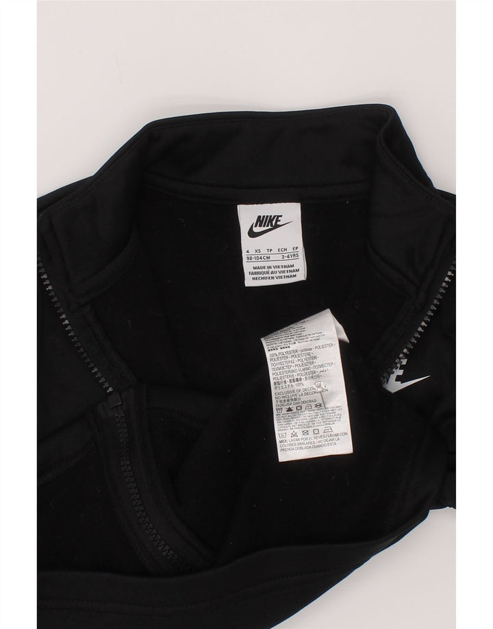 Μπουφάν Nike Boys Graphic αθλητική φόρμα 3-4 ετών Μαύρο πολυεστέρας XS