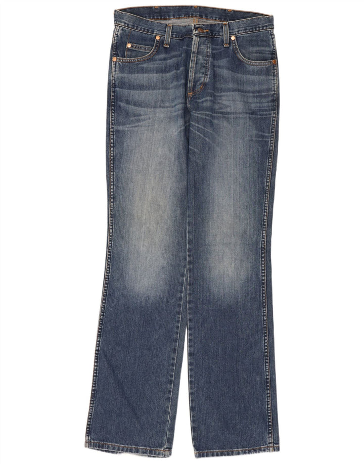 Ανδρικό τζιν Wrangler Evolution ίσιο W32 L34 Μπλε βαμβακερό