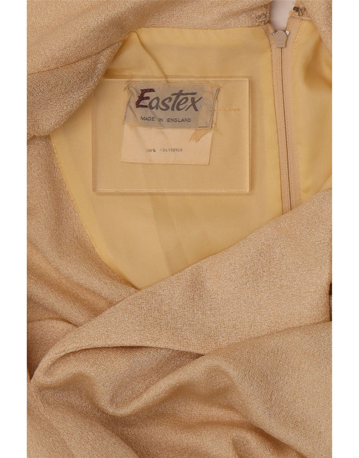 Eastex Γυναικείο Maxi Φόρεμα UK 14 Medium Beige Polyester