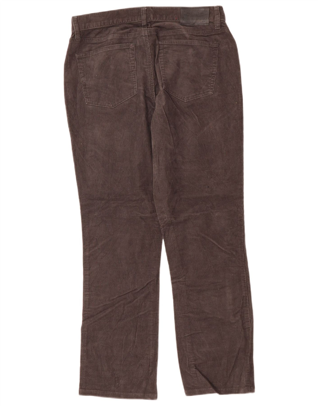 RALPH LAUREN Γυναικείο ίσιο κοτλέ παντελόνι US 8 Medium W30 L28 Grey