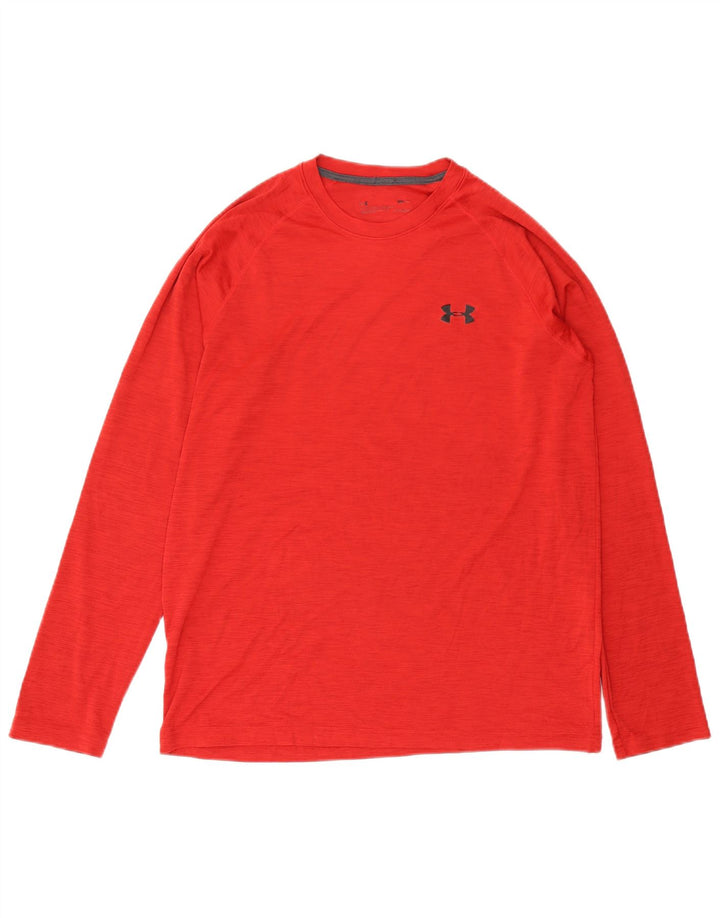 Under Armour Ανδρικό Μακρυμάνικο Μεσαίο Κόκκινο