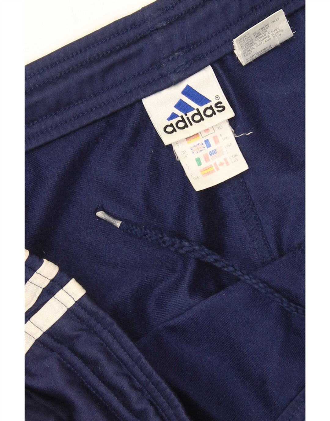 Ανδρική αθλητική φόρμα Adidas Παντελόνι μεγάλο μπλε ναυτικό πολυεστέρα