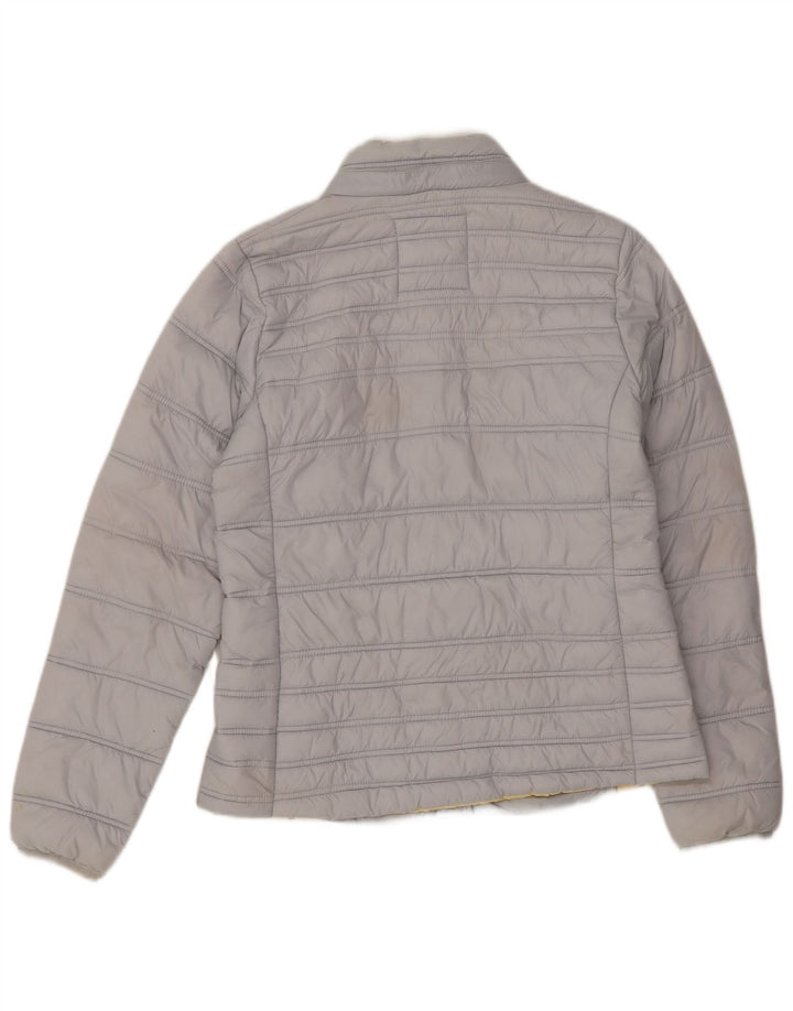 Crew Clothing Γυναικείο μπουφάν UK 12 Medium Grey Nylon