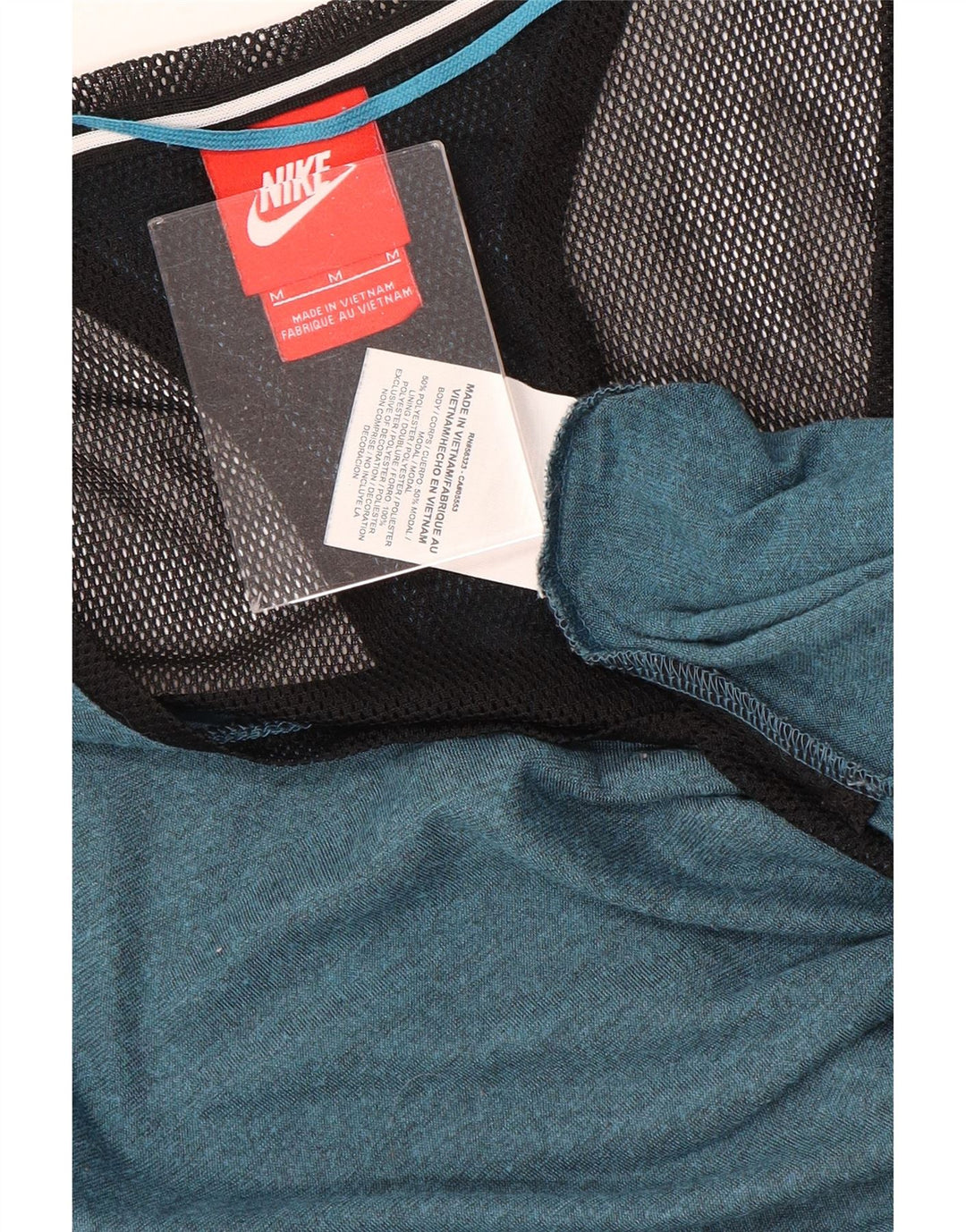 Nike γυναικείο γιλέκο μεγάλου μεγέθους UK 14 Medium Blue Colorblock Modal