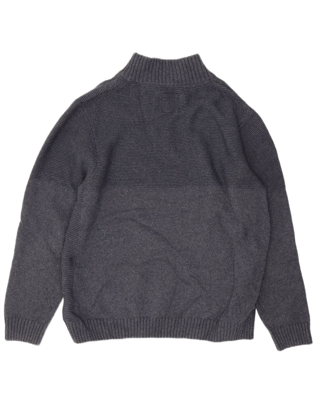 Weird Fish Ανδρικό πουλόβερ με φερμουάρ 2XL Navy Blue Polyester