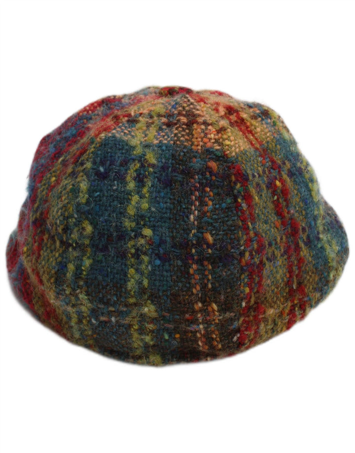 Hanna Καπέλα Ανδρικό Flat Cap Μικρό πολύχρωμο καρό New Wool Classic