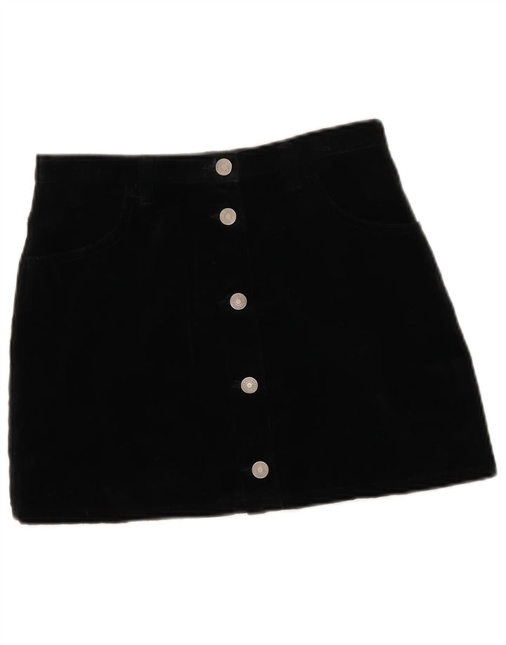 Sisley Γυναικεία Μίνι Φούστα IT 42 Medium W27 Μαύρη Βαμβακερή