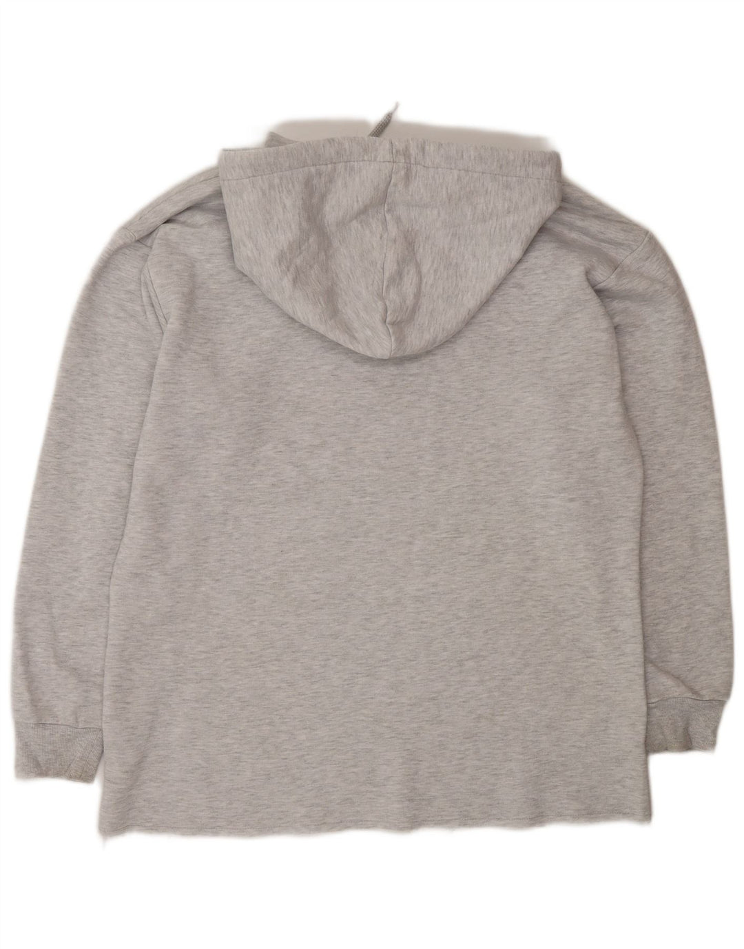 Topshop Γυναικείο Ψηλό Υπερμεγέθη Hoodie Jumper UK 10 Small Grey Polyester