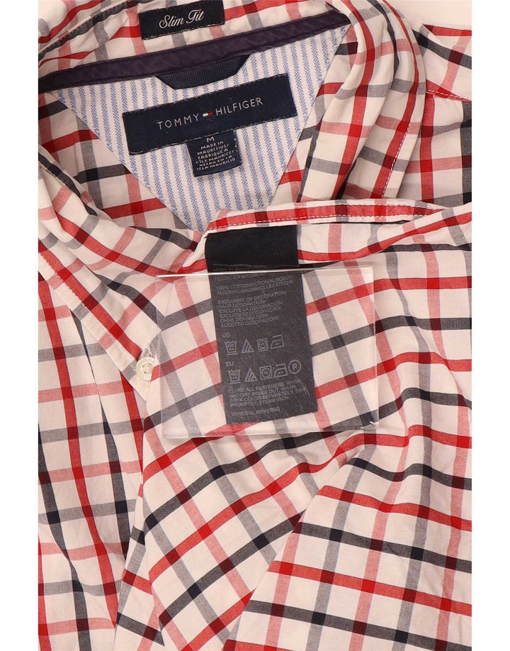 Ανδρικό πουκάμισο Tommy Hilfiger Slim Fit Μεσαίο πολύχρωμο βαμβακερό καρέ