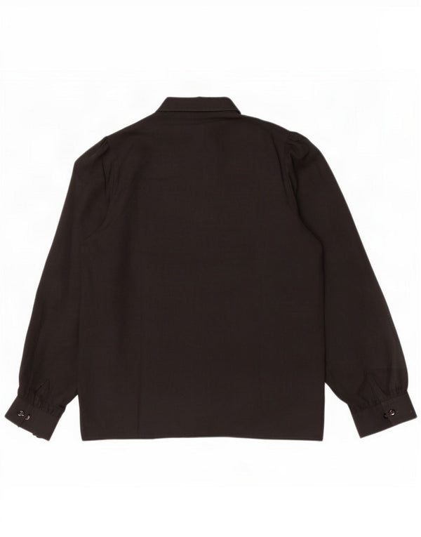 Lady Windsor Γυναικείο πουκάμισο Μπλούζα IT 42 Medium Black Polyester