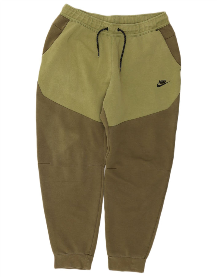 Ανδρική φόρμα NIKE Παντελόνι Joggers Μεγάλο Χακί Βαμβακερό χρώμα