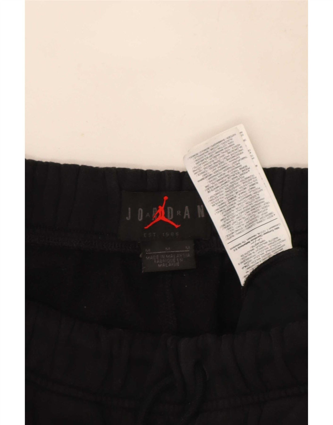 Ανδρική φόρμα γραφικής φόρμας Jordan Joggers μεσαίο μαύρο βαμβακερό