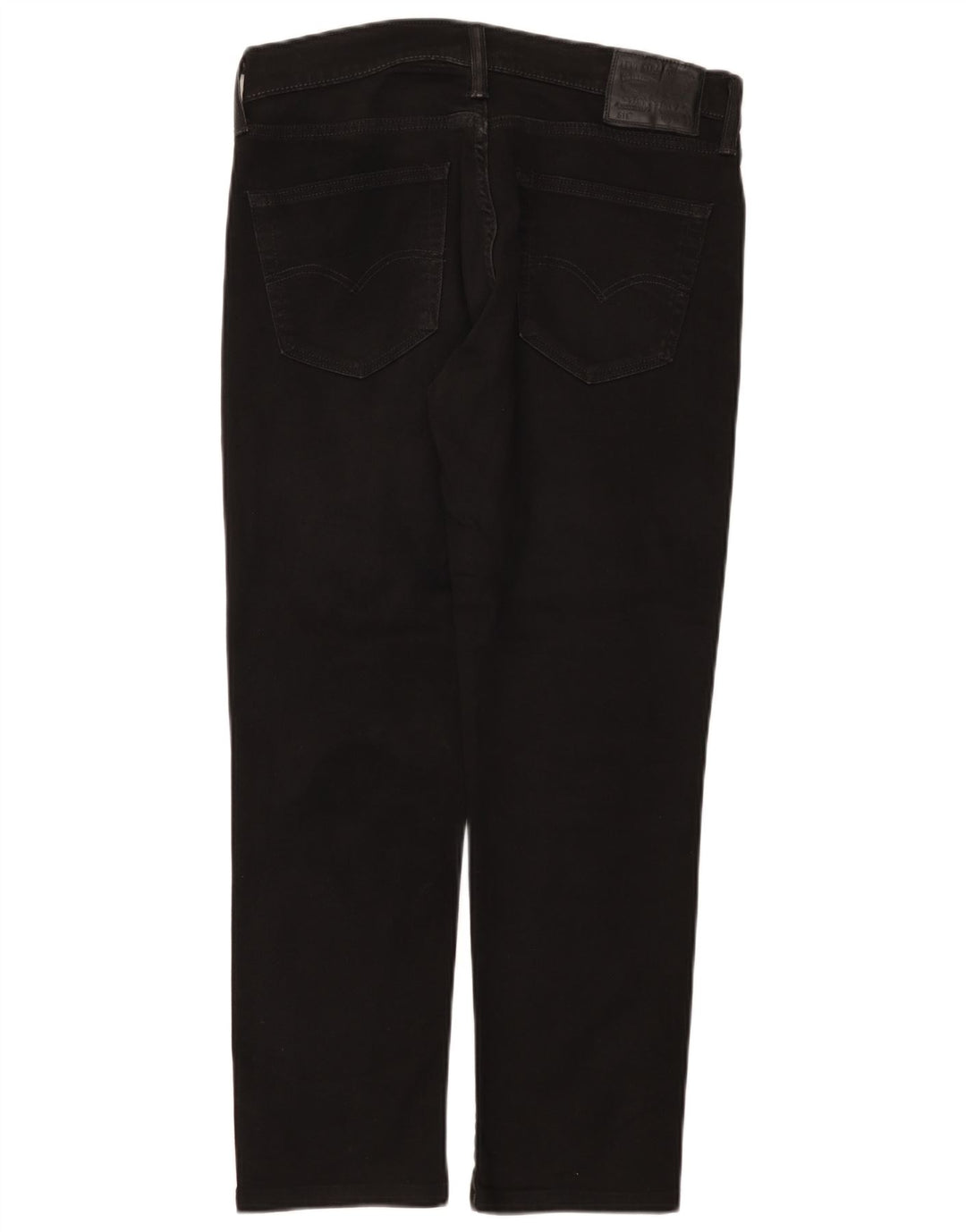 Ανδρικό τζιν Levi's Slim W33 L28 Μαύρο βαμβακερό
