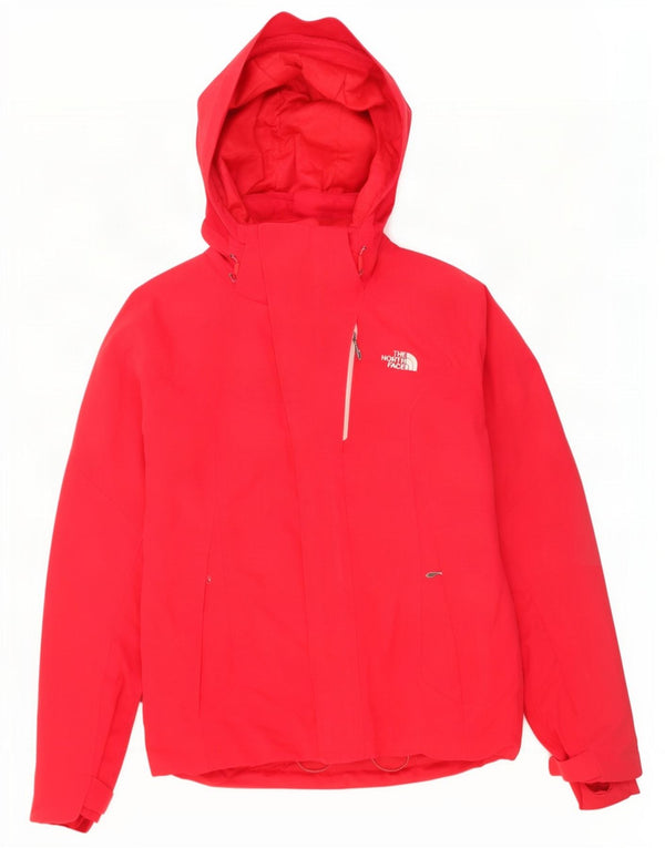 The North Face γυναικείο μπουφάν βροχής με κουκούλα UK 14 Medium Red Nylon