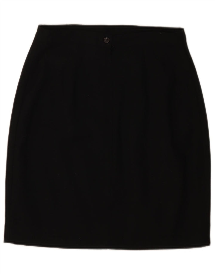 Kenzo Γυναικεία Pencil Φούστα IT 40 Small W26 Black Wool