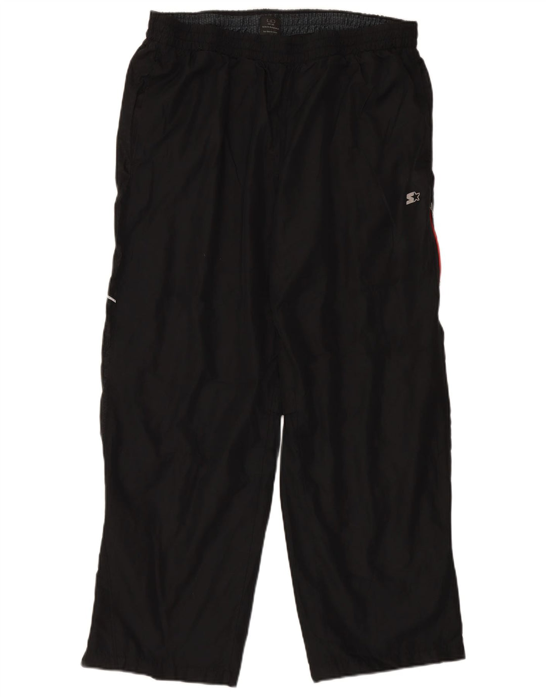 STARTER Mens Tracksuit Trousers Large Black Polyester