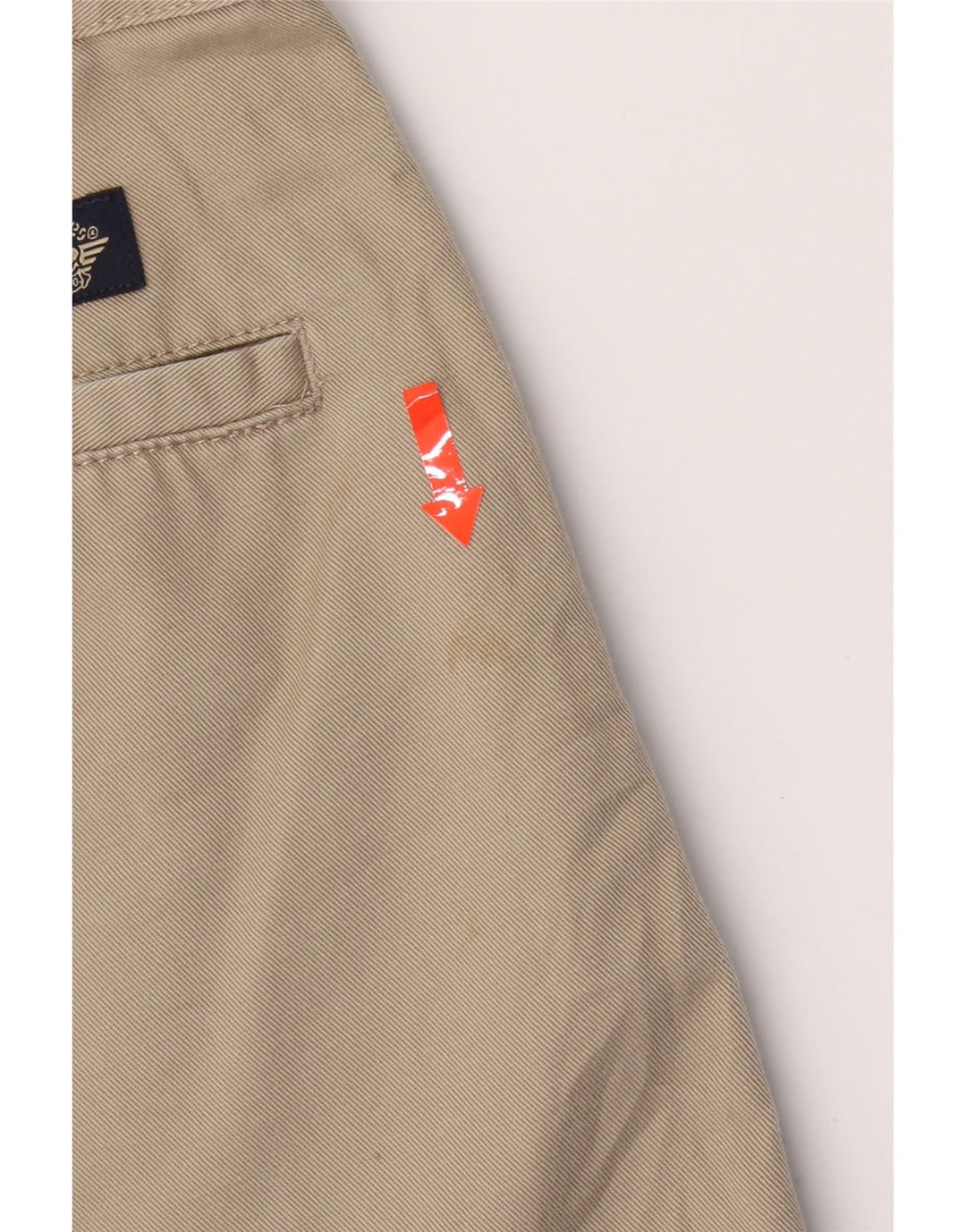 DOCKERS Mens Khakis Pegged Chino Shorts W42 2XL Beige Vintage Dockers and Second-Hand Dockers from Messina Hembry 