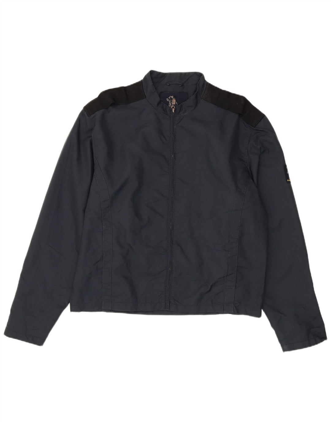 Ανδρικό μπουφάν Refrigue Bomber UK 44 2XL Navy Blue Colorblock Nylon