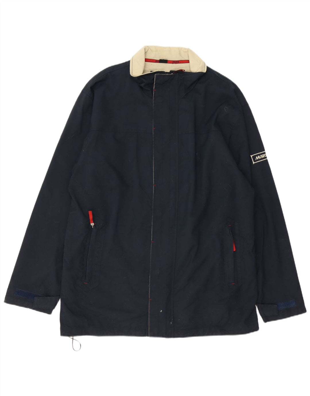 Musto Ανδρικό μπουφάν βροχής UK 40 Large Navy Blue Nylon