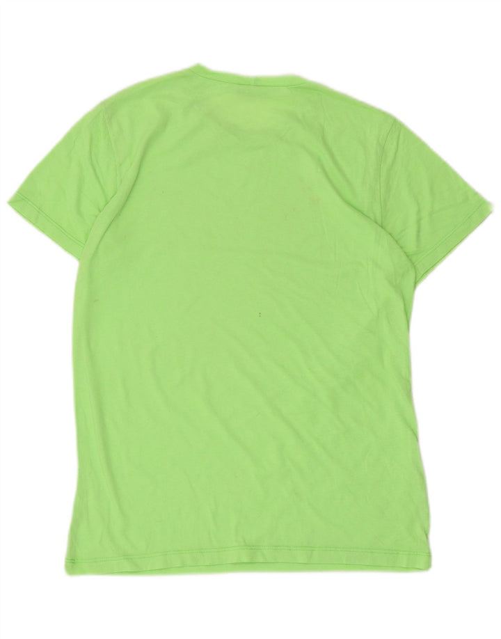 Γυναικείο γραφικό μπλουζάκι Benetton Top UK 12 Medium Green