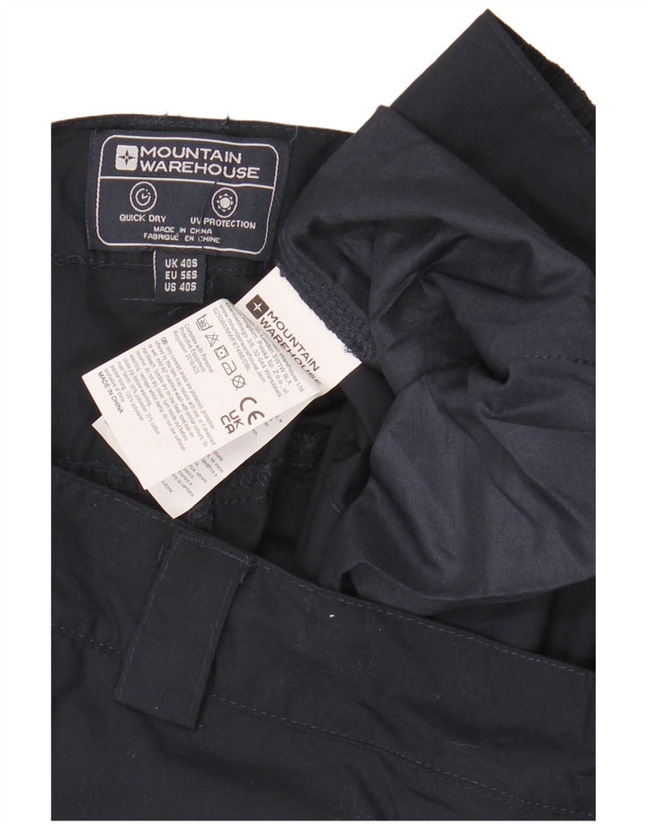 Mountain Warehouse Ανδρικό Παντελόνι Regular Cargo W40 L30 Navy Blue Polyester