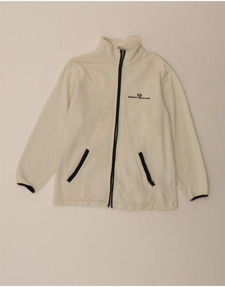 Ανδρική φόρμα Sergio Tacchini Top Jacket Small Off White