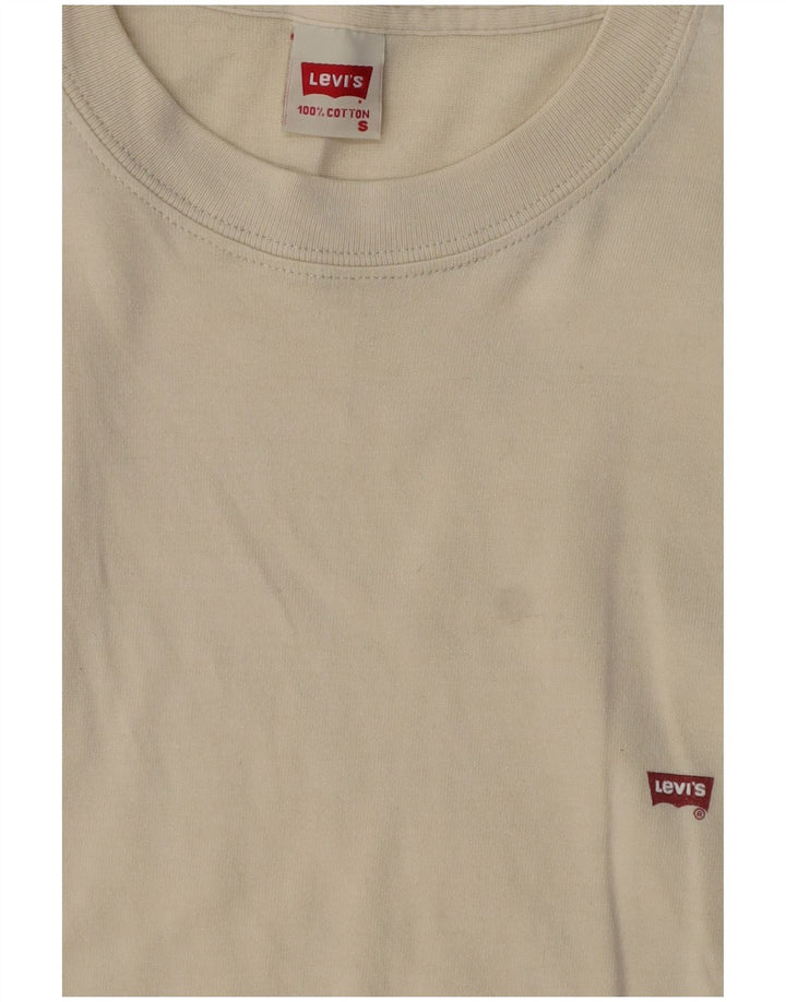 Ανδρικό T-Shirt Levi's Top Μικρό μπεζ βαμβακερό