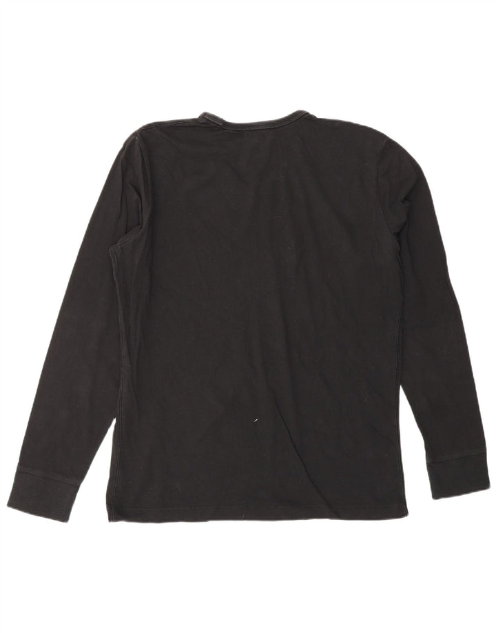 Γυναικείο γραφικό τοπ DIESEL Μακρυμάνικο UK 16 Large Μαύρο