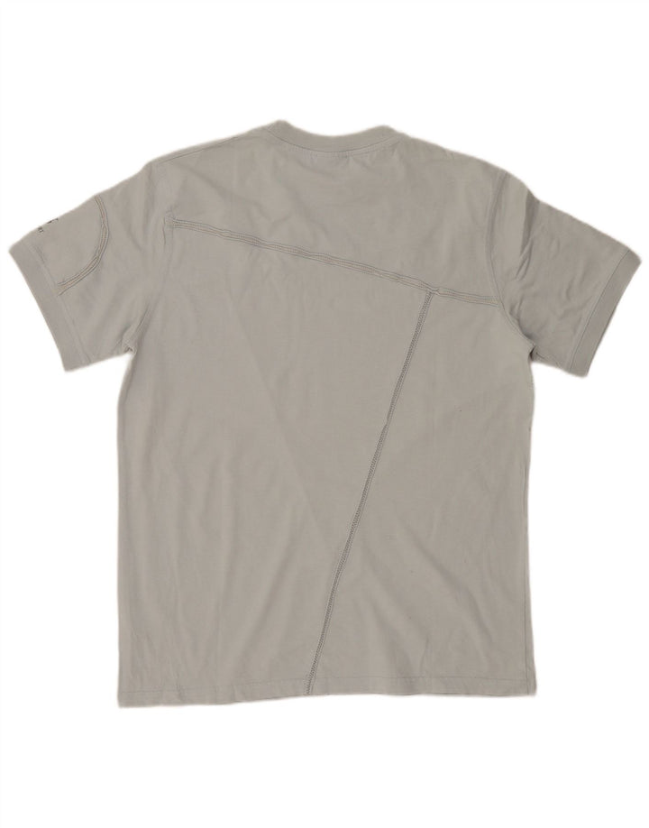 TRUSSARDI Ανδρικό γραφικό T-Shirt Top XL Μπλε βαμβακερό