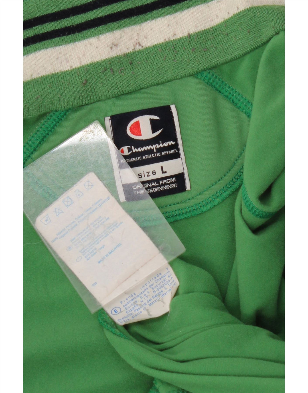 Ανδρική αθλητική φόρμα CHAMPION Top Jacket Μεγάλο Πράσινο Πολυεστέρα