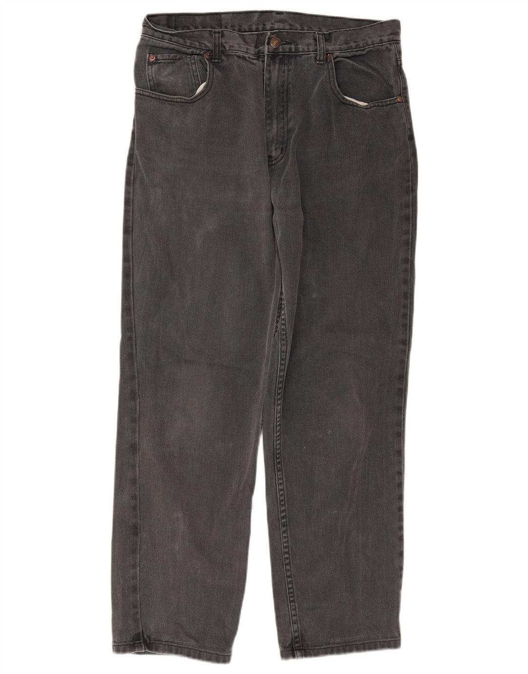Levi's Womens 560 Tapered Jeans W34 L32 Grey