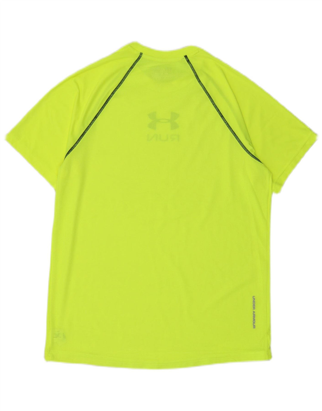 Γραφικό T-Shirt Ανδρικό Heat Gear UNDER Armour Top Μεσαίο πράσινο πολυεστέρας