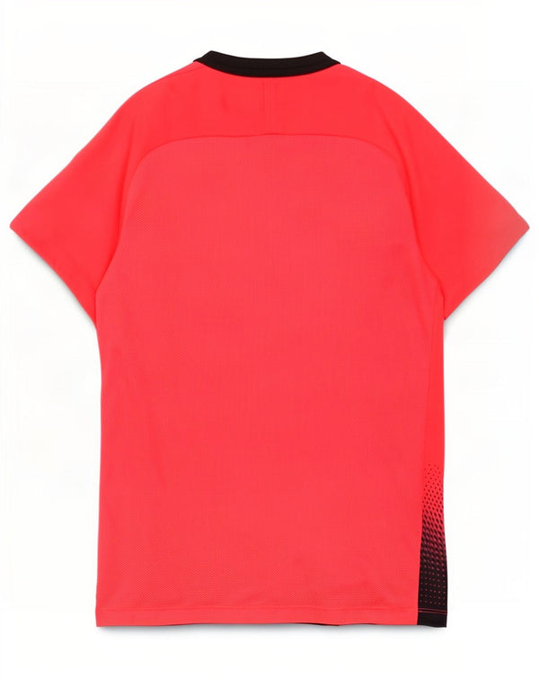 Ανδρικό μπλουζάκι Nike Dri Fit Top Small Red Colourblock
