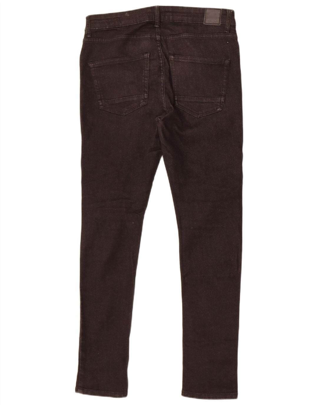 Πάγκος Ανδρικό Skinny Jeans W32 L32 Μαύρο βαμβακερό