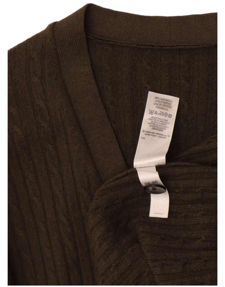 Marks & Spencer Γυναικείο πουλόβερ St. Michael Cardigan UK 14 Large Khaki