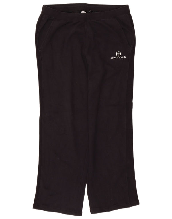 Sergio Tacchini Γυναικεία αθλητική φόρμα παντελόνι UK 16 Large Navy Blue από βαμβάκι