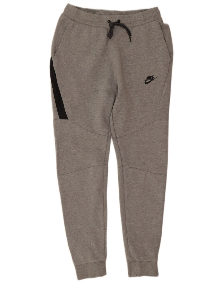 Ανδρική φόρμα Nike Παντελόνι Joggers Μικρό γκρι βαμβακερό