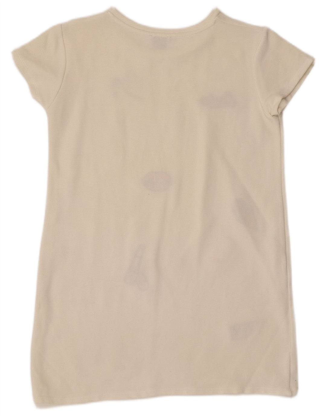 Zara Womens Trafaluc Tunic Top 10 Small Off White