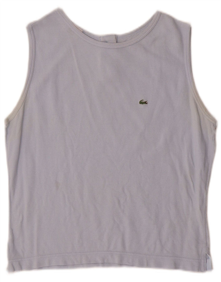 Γυναικείο Γιλέκο Lacoste Top Size 44 Μεγάλο Μπλε Βαμβακερό