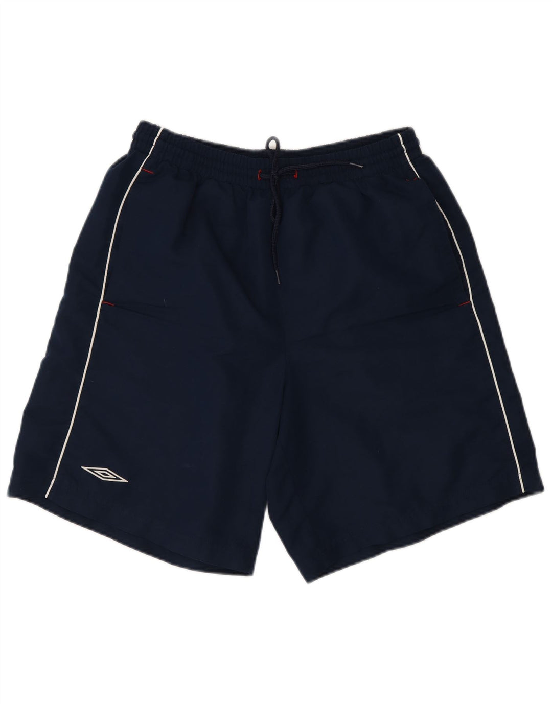 Ανδρικό γραφικό αθλητικό σορτς Umbro με μεσαίο μπλε ναυτικό πολυεστέρα