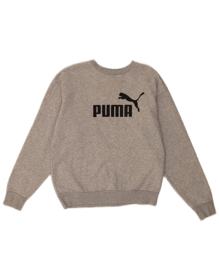 Ανδρικό γραφικό φούτερ Puma Jumper XS Γκρι βαμβακερό