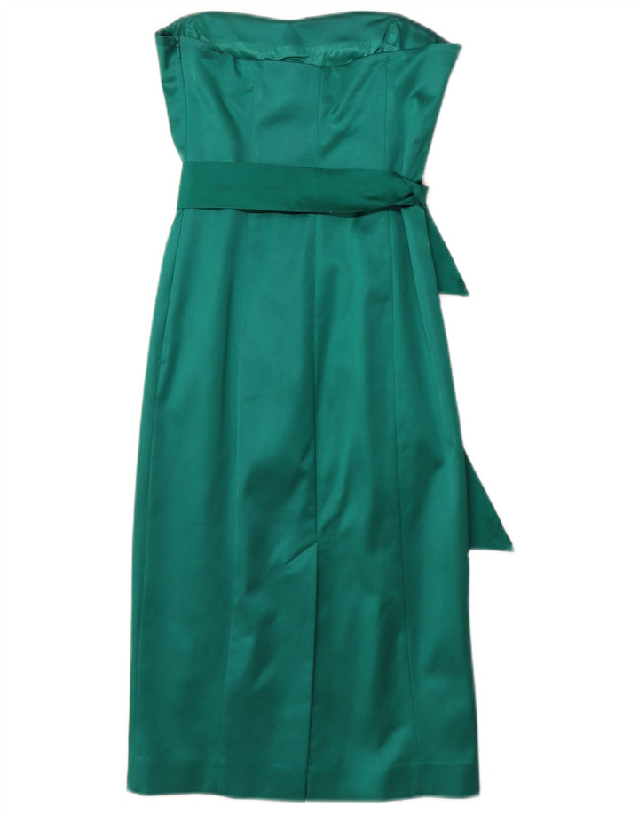 Γυναικείο Στράπλες Φόρεμα COAST UK 8 Small Green Acetate