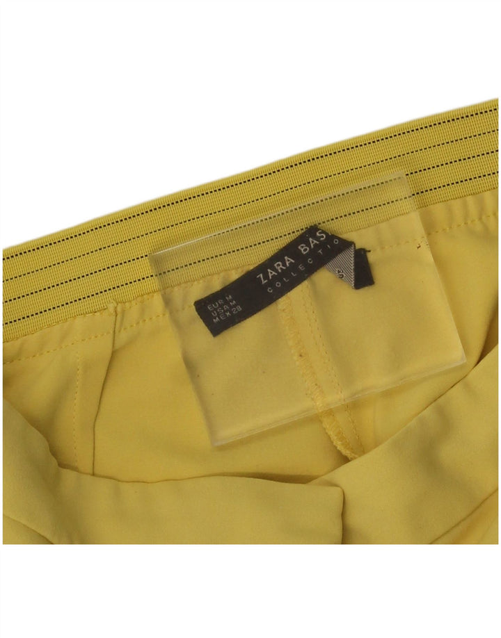 Zara Γυναικείο Slim παντελόνι Chino Medium W28 L26 Yellow