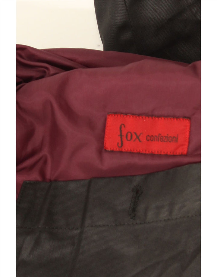 Ανδρικό παλτό αντιανεμικό Vintage UK 42 XL Μαύρο