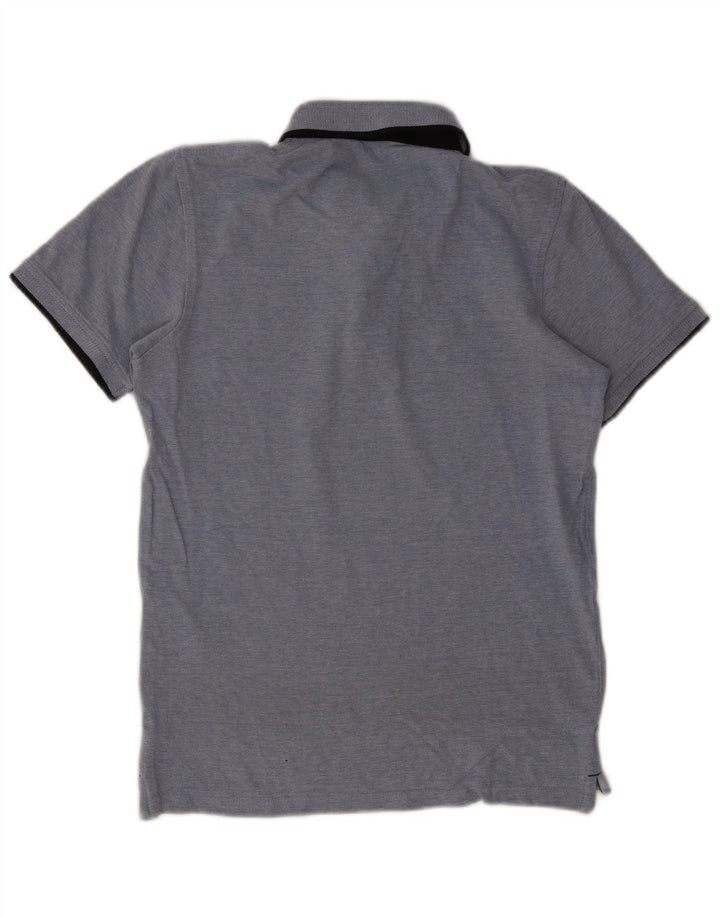 Jack & Jones Ανδρικό Πόλο Μπλουζάκι Μικρό Μπλε Βαμβακερό