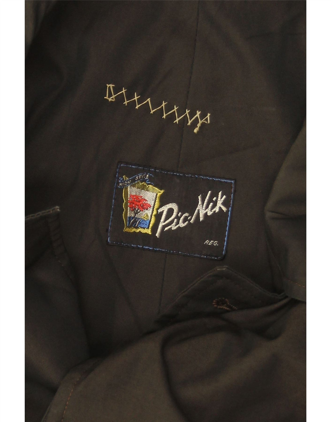 VINTAGE Ανδρικό Πανωφόρι UK 40 Large Μαύρο