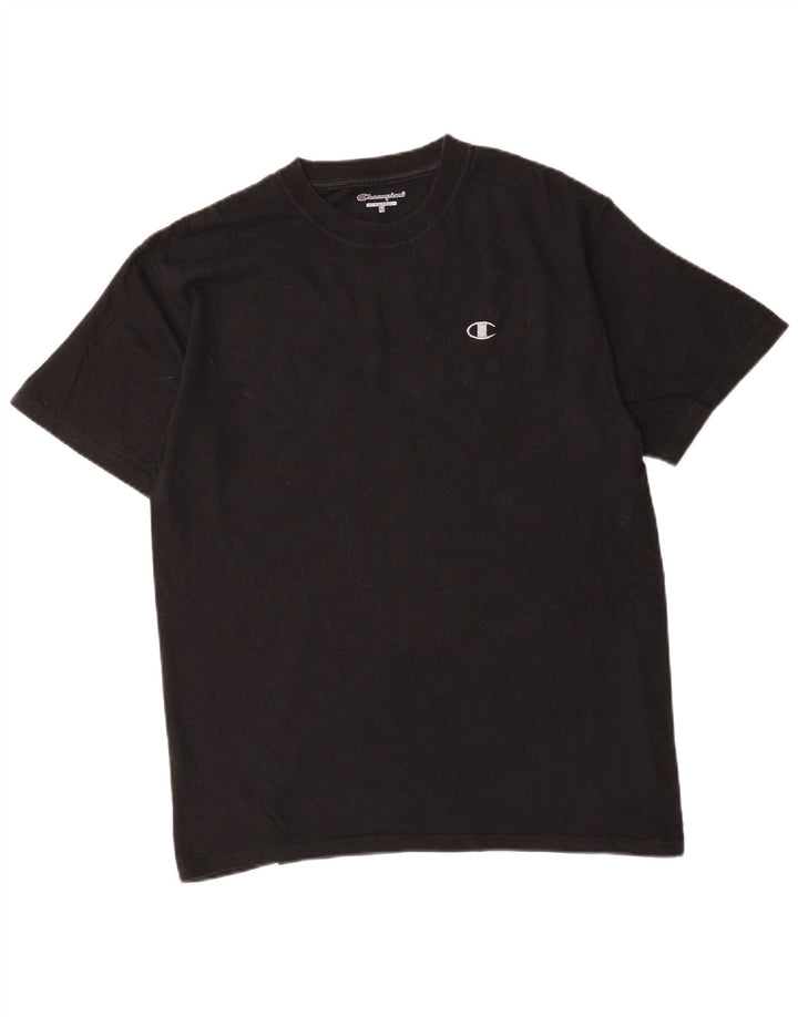 Ανδρικό T-Shirt Champion Top Μεσαίο μαύρο βαμβακερό