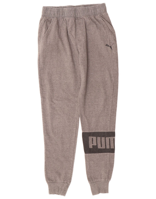 Puma Boys Graphic αθλητική φόρμα παντελόνι Joggers 15-16 ετών XL γκρι βαμβακερό