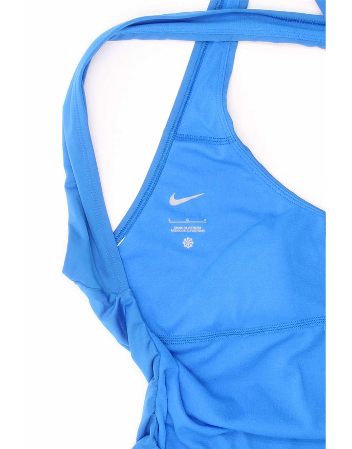 Γυναικεία μαγιό Nike Large Blue Sports