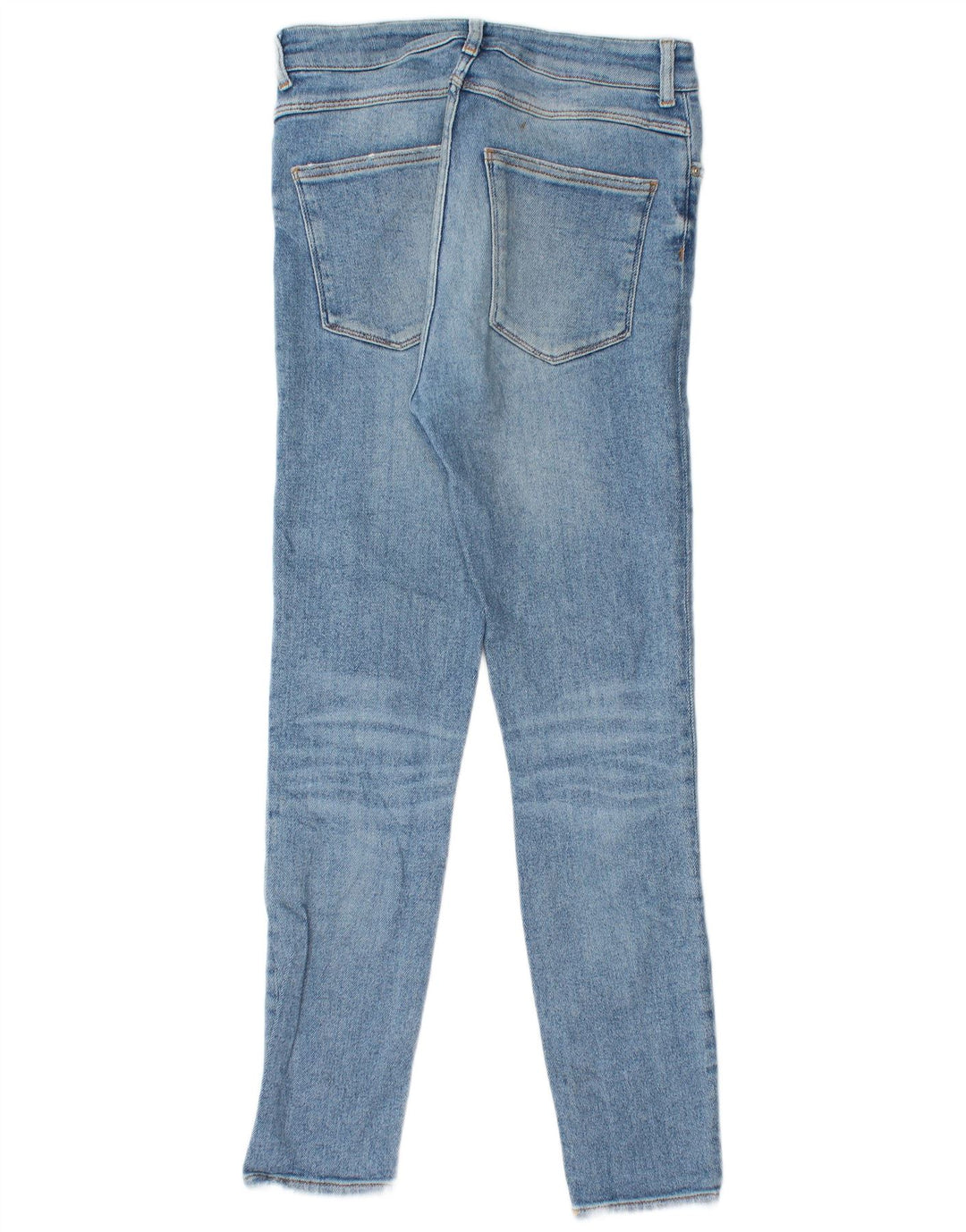 Zara Womens Distressed Skinny Jeans EU 38 Small W28 L27 Blue